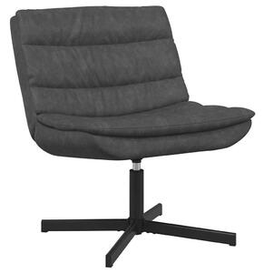 VidaXL Jet Fekete Forgószék - Poliészter, Ergonomikus