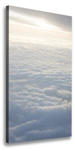 Vászon nyomtatás Flight a felhők felett