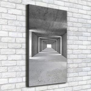 Vászonkép nyomtatás A beton alagút
