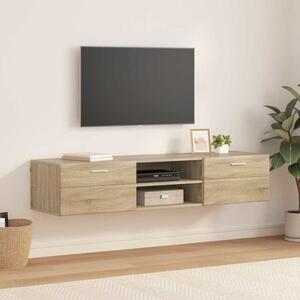 TV szekrény fiókkal sonoma tölgy 150 x 39 x 30 cm Faanyag