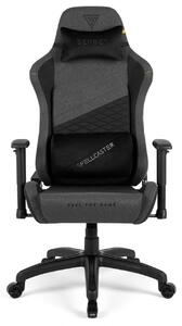Gamer szék SENSE7 Spellcaster szövet fotel Senshi Edition XL szürke