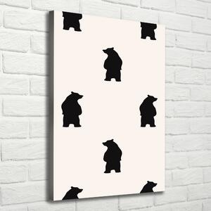 Vászonkép nyomtatás Medve