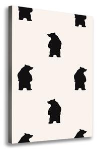 Vászonkép nyomtatás Medve