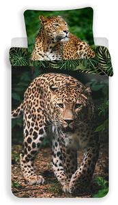 Jerry Fabrics Ágynemű Leopárd - Leopárd | 140 x 200 cm / 70 x 90 cm