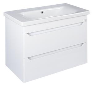 TMP SHARP 65 fali fürdőszobabútor - Sanovit SOFT - 13065 mosdóval - 65 x 45,5 cm