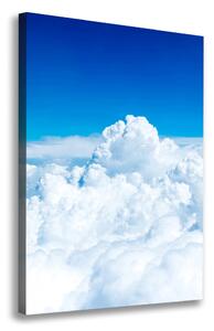 Vászon nyomtatás Flight a felhők felett