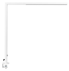 LED csíptetős asztali lámpa VOLANS Dimmer funkcióval Fém Fehér