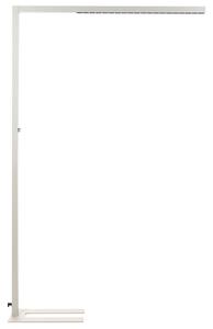 Ezüst fém LED állólámpa 194 cm SAGITA