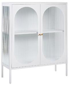Vitrin SARRE Fém 90 cm Fehér