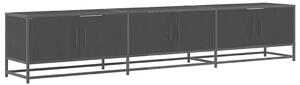 TV szekrény Musta tammi 210 x 35 x 41 cm Faanyag