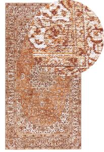 Narancssárga pamutszőnyeg 80 x 150 cm HAYAT