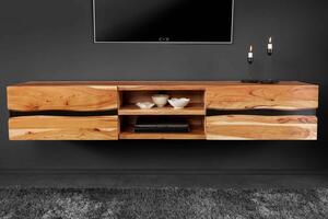Design függő TV asztal Argentinas 160 cm akác
