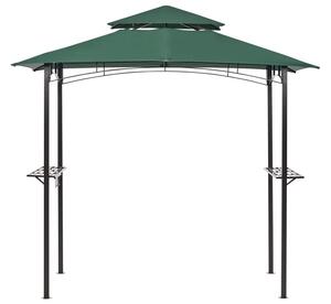 Pavilon NARO Fém 240 cm 148 cm Sötétzöld