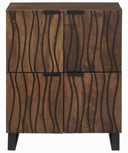 Média tárolószekrények és állványok Barna 60 x 33.5 x 75 cm