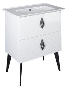 TMP KEOPS álló fürdőszobabútor - CeraStyle BLUE 70 - 42200 mosdóval - 70 x 47 cm