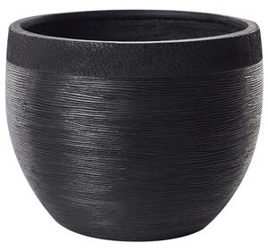 Virágcserép ZAKROS 50 cm Fekete