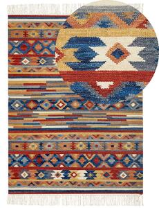 Színes kilim gyapjúszőnyeg 200 x 300 cm NORAKERT