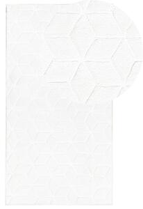 Fehér műnyúlszőrme szőnyeg 80 x 150 cm THATTA