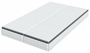 Matrac 2 pcs Fehér és Szürke 60 x 200 cm Bonell Rugó