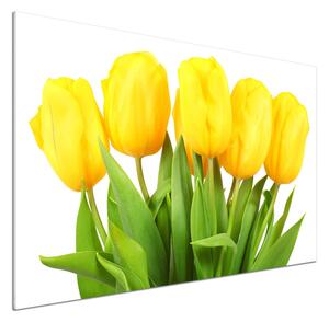 Konyhai falvédő Sárga tulipánok