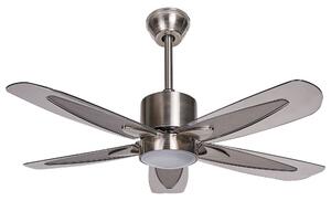 Mennyezeti ventilátor világítással COYOTE Távirányítóval Ezüst