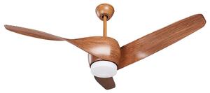 Mennyezeti ventilátor világítással PARIA Távirányítóval Barna