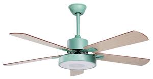 Mennyezeti ventilátor világítással HOBBLE Távirányítóval Mentazöld