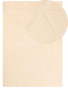 Bézs műnyúlszőrme szőnyeg 160 x 230cm THATTA