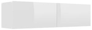 VidaXL magasfényű fehér forgácslap TV-szekrény 120 x 30 x 30 cm