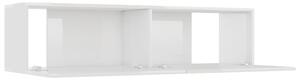 VidaXL magasfényű fehér forgácslap TV-szekrény 120 x 30 x 30 cm