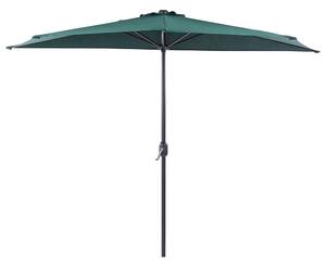 Félköríves Napernyő 270 cm GALATI Zöld