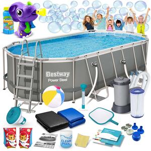 Bestway kerti keret medence 549 x 274 x 122 cm 17in1 56710