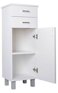 Viva STYLE fürdőszobai ÁLLÓSZEKRÉNY 100 POLCOS -2 fiók - BALOS - 35 x 33 x 100 cm