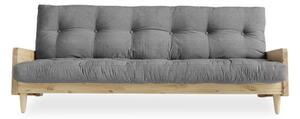 Indie Natural/Granite Grey szürke kinyitható kanapé - Karup Design