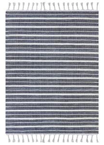 Fehér és kék szőnyeg 160 x 230 cm BADEMLI