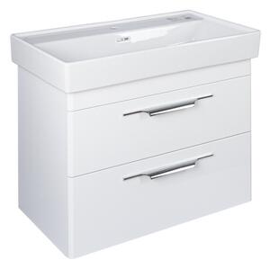 TMP LUX 100 fali fürdőszobabútor - CeraStyle SHARP 37500 mosdóval - 100 x 48 cm