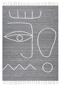 Szürke szőnyeg 140 x 200 cm YAVU