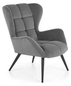 Fotel Houston 1079, Kárpit, 91x75x86cm, Szürke