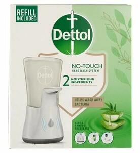 Dettol érintés nélküli Kézmosó készülék Aloe Vera és Bambusz utántöltővel 4x250ml