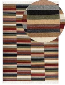 Színes kilim gyapjúszőnyeg 200 x 300 cm MUSALER