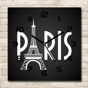 Négyzetes üvegóra Párizs