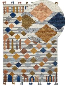 Színes kilim gyapjúszőnyeg 200 x 300 cm KASAKH