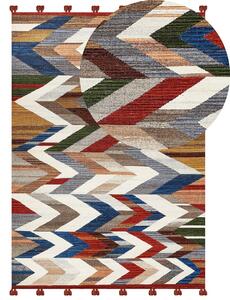 Színes kilim gyapjúszőnyeg 200 x 300 cm KANAKERAVAN