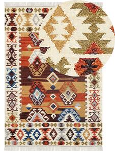 Színes kilim gyapjúszőnyeg 200 x 300 cm VOSKETAP