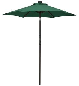 VidaXL Kert Napernyő - Zöld - 200x211cm