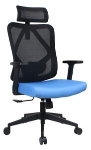 IRISOffice Eclipse Irodai Görgős Forgószék - Fekete / Kék