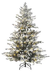Karácsonyfa műhóval LED BRISCO 180 cm Fehér