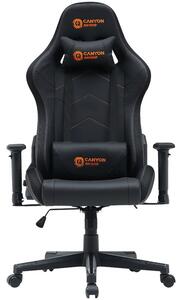 Canyon Irida RGBCH03 gamer szék, RGB, fekete, állítható, fejtámlával