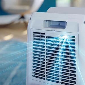 Philips seria 3000 DE3306/11 páramentesítő, Akár 34.3l/d, Hatékony akár 150 m3-es helyiségekben, Aromaterápia, AeraSense technológia, Ruhaszárítási mód, 3 ventilátor sebesség és 4 páratartalo