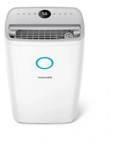 Philips seria 3000 DE3306/11 páramentesítő, Akár 34.3l/d, Hatékony akár 150 m3-es helyiségekben, Aromaterápia, AeraSense technológia, Ruhaszárítási mód, 3 ventilátor sebesség és 4 páratartalo